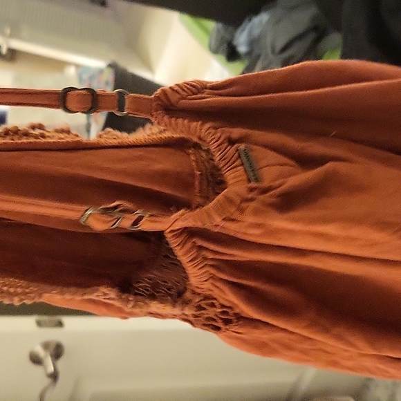 BILLABONG RED EARTH RARE JUMPSUI TALL  cotton - Picture 9 of 10